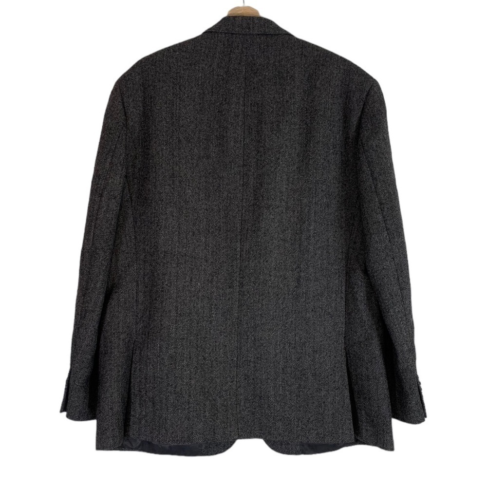 Ralph Lauren Black Label Soft Tailored Slim Fit Wool Blazer Size 48R Grey - Picture 2 of 11